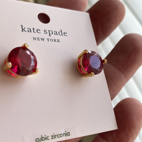 NWT Kate Spade Cubic Zirconia earrings - Picture 2 of 7